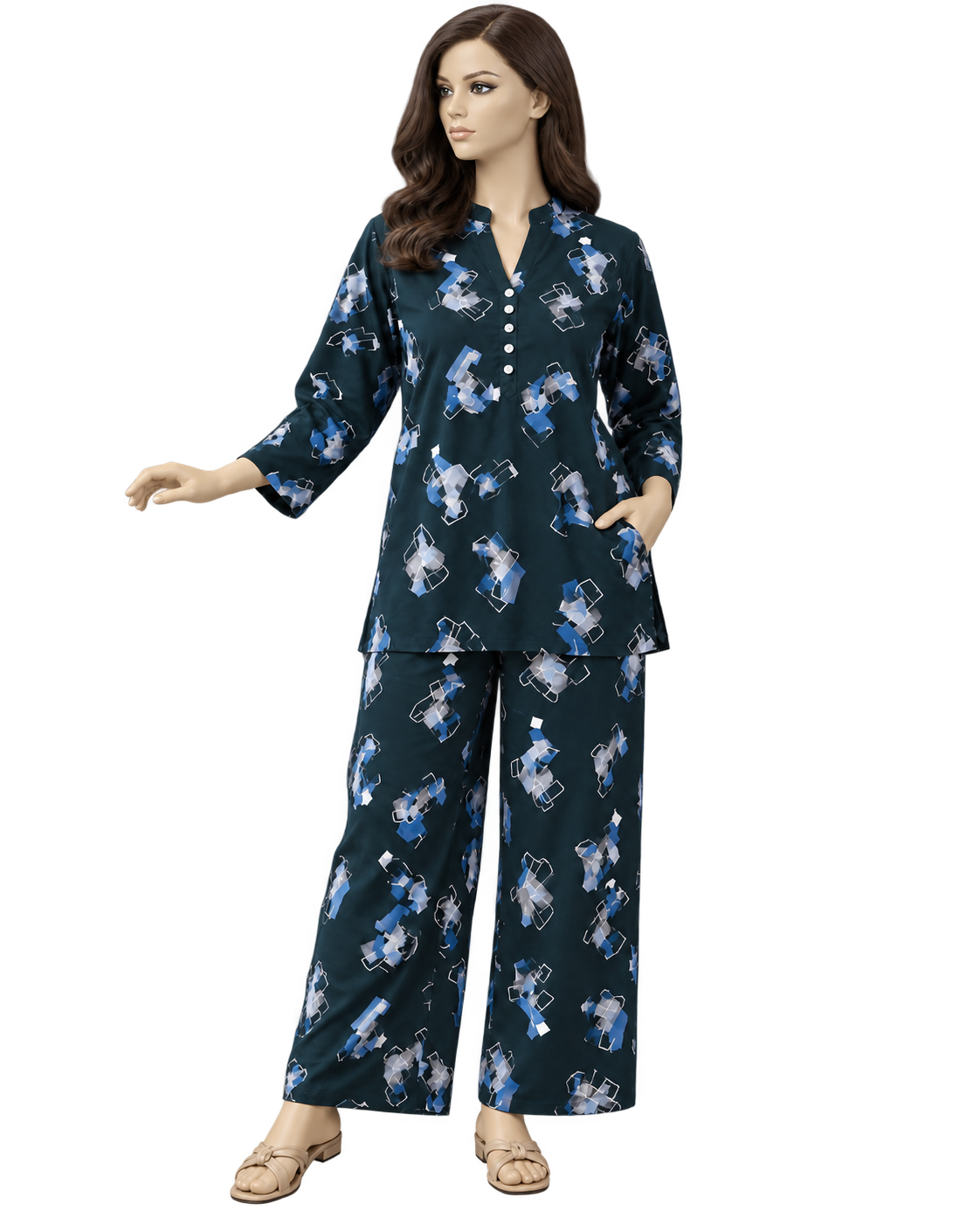 Monsoon Rayon Printed Co-Ord Set